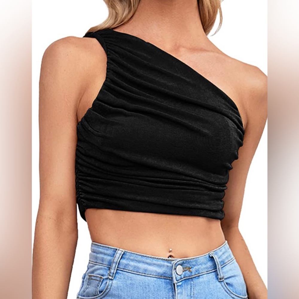 Black Sparkly Top